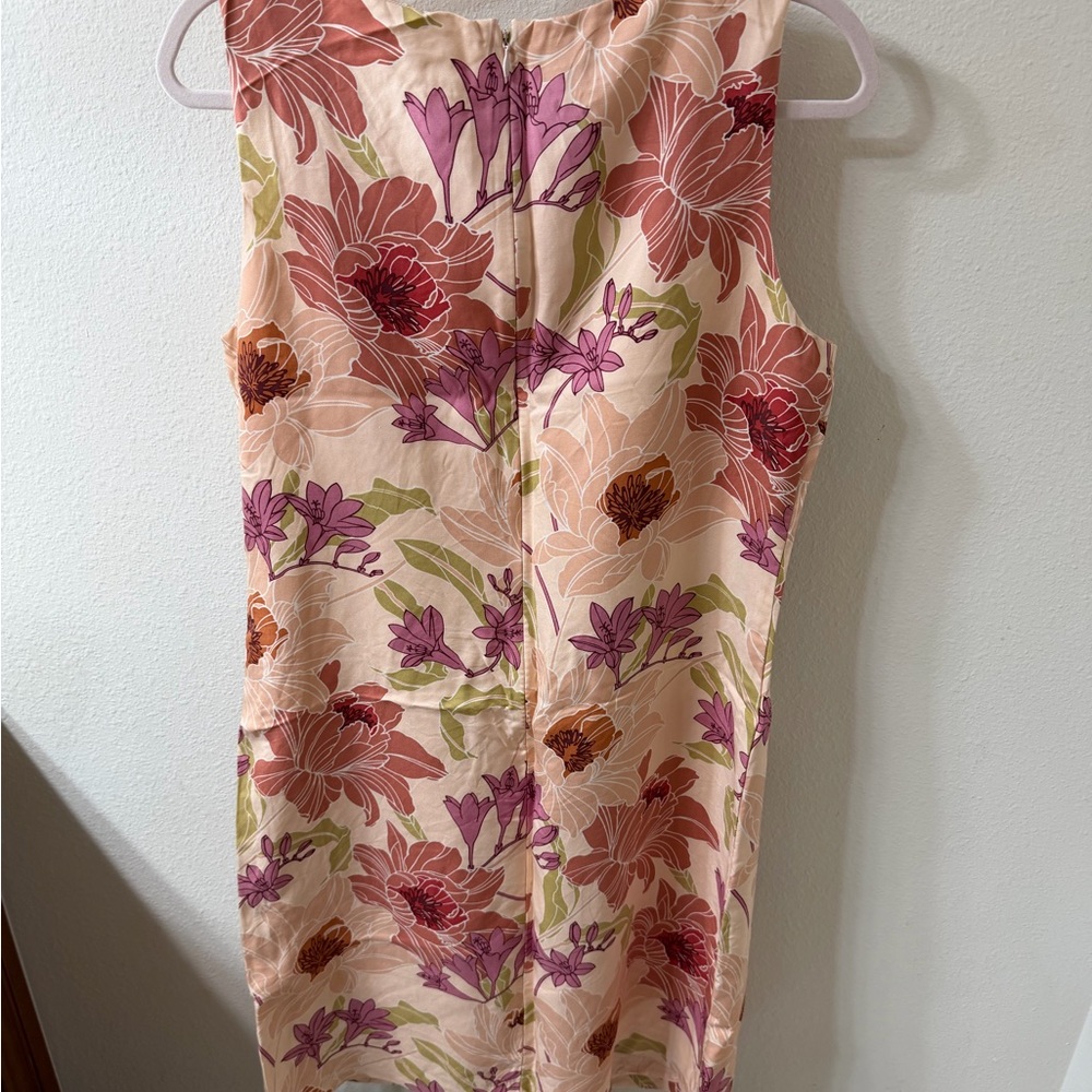 Tommy Bahama Pink and Purple Silk Dress